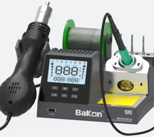BK602 PRO 2-in-1 Soldering Rework Hot Air Station