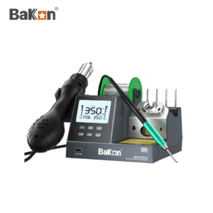 Bakon BK602 PRO 2-in-1 Soldering Rework Hot Air Station