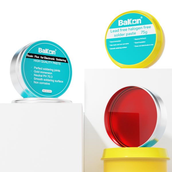 Bakon Rosin Paste Tip Tinner Flux For SMD PCB BGA Soldering & Repair