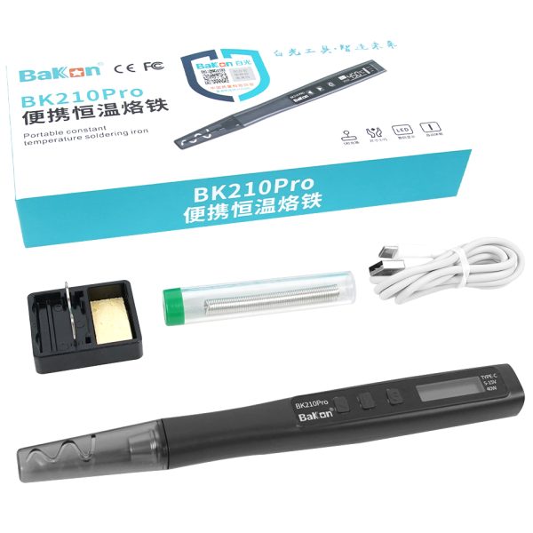 BK210Pro Portable Electric Soldering Iron - Image 2