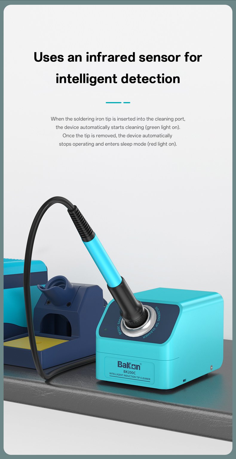 BK200C Automatic Solder Tip Cleaner 10