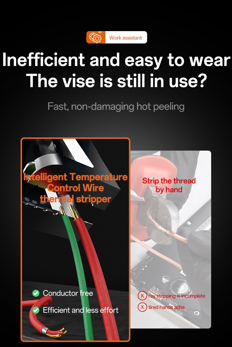 BK805 intelligent temperature control wire heat stripper 6