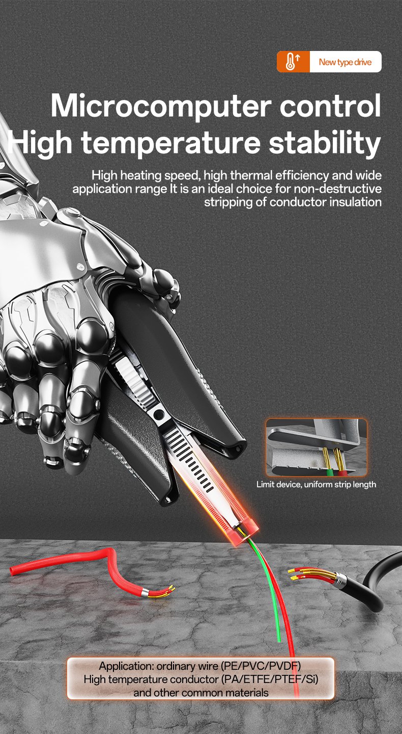 BK805 intelligent temperature control wire heat stripper 9