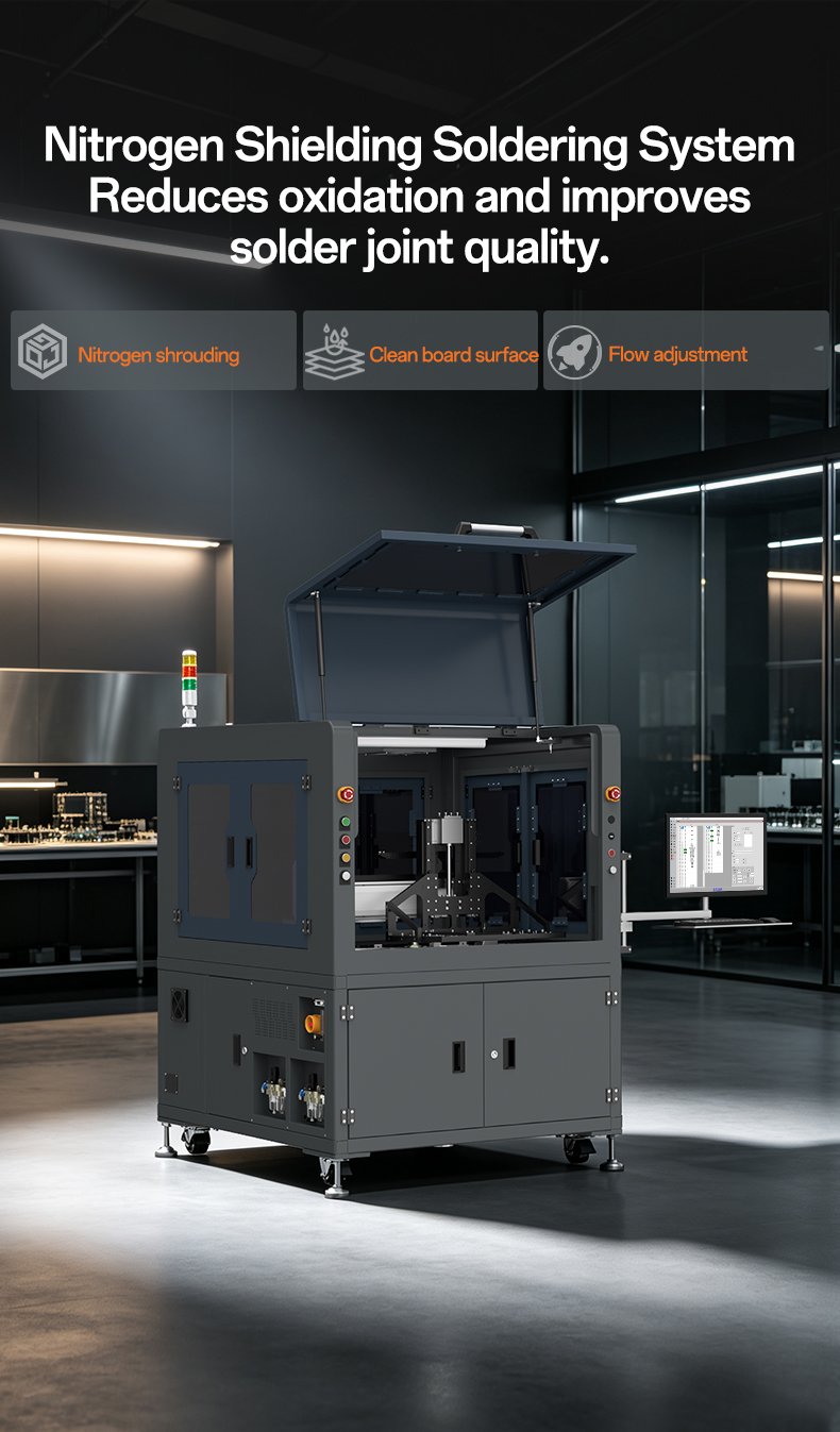 BK SW 4030 Offline Selective Wave Soldering Machine 6