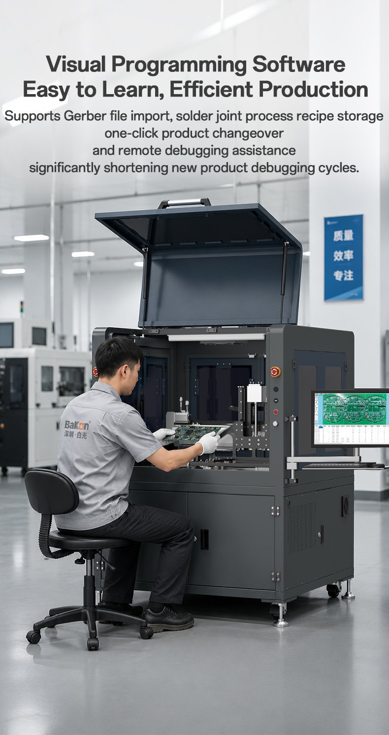 BK SW 4030 Offline Selective Wave Soldering Machine 7