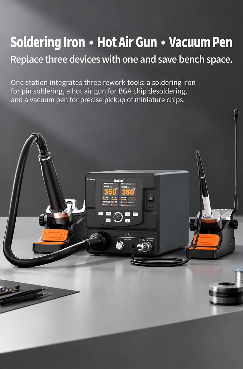 BK2603 Precision Smart Rework Station 4