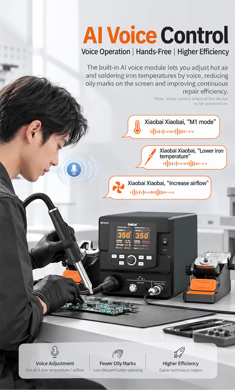 BK2603 Precision Smart Rework Station 8 1